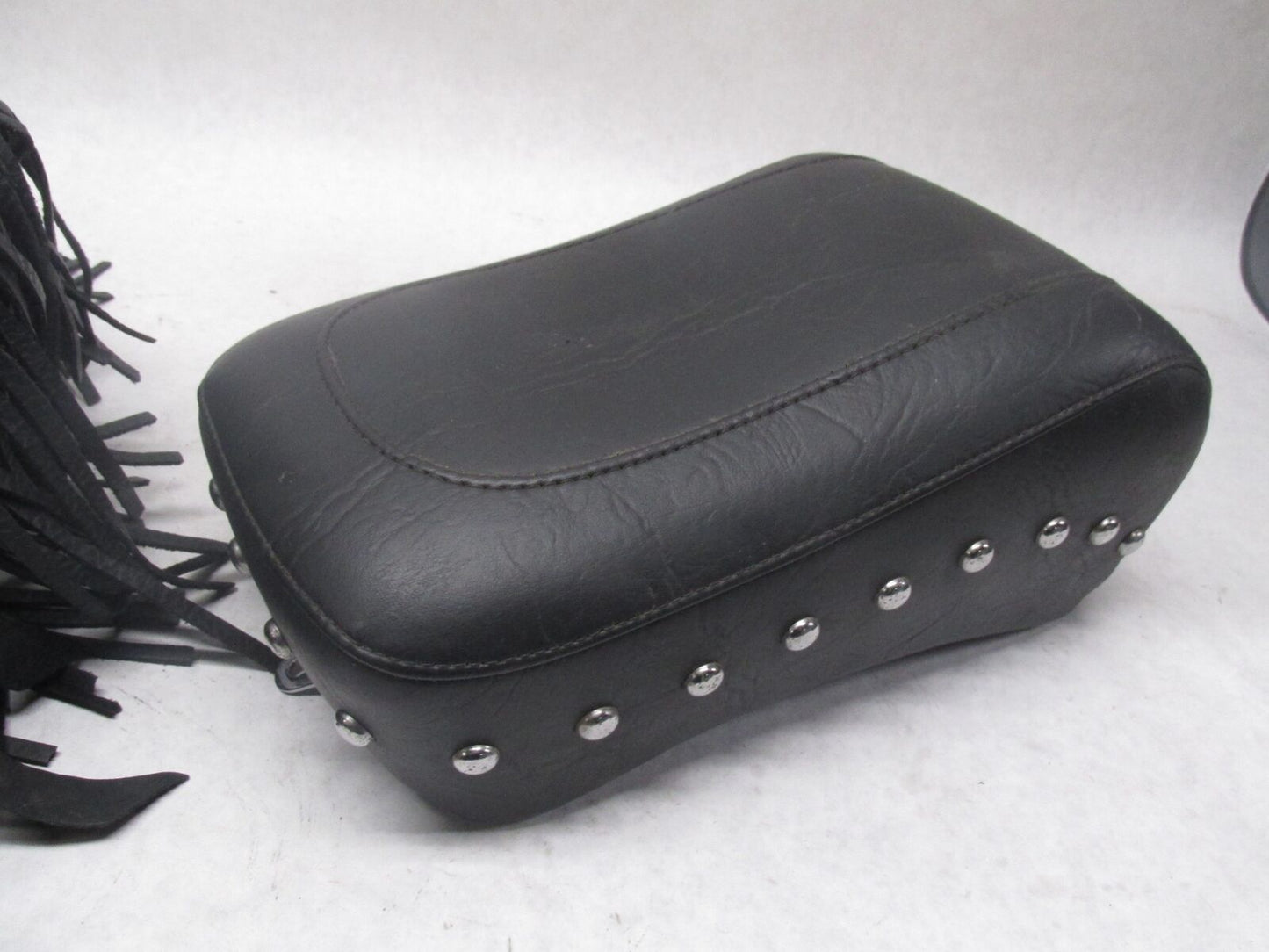 Harley Davidson Mustang Seat Chrome Studded with Conchos FX FL 58-84 75496 75340