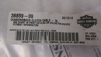 Harley Davidson Genuine NOS Diamondback Clutch Cable 38859-09