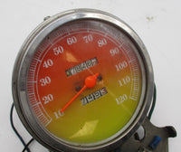 Harley Shovelhead Speedometer 120 MPH Aftermarket with Mounting Bracket