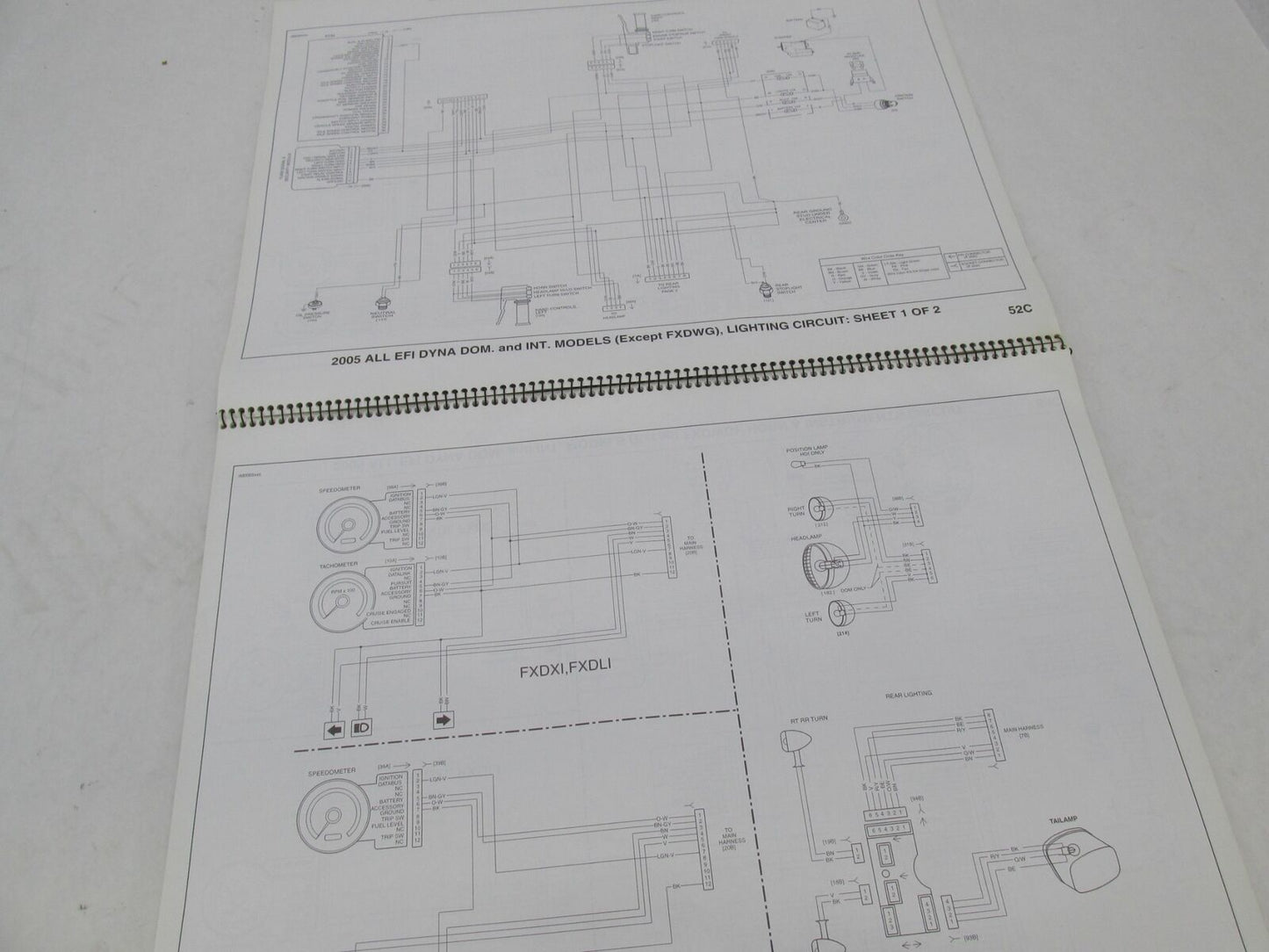 Harley Davidson 2005 Factory Wiring Diagrams 99949-05