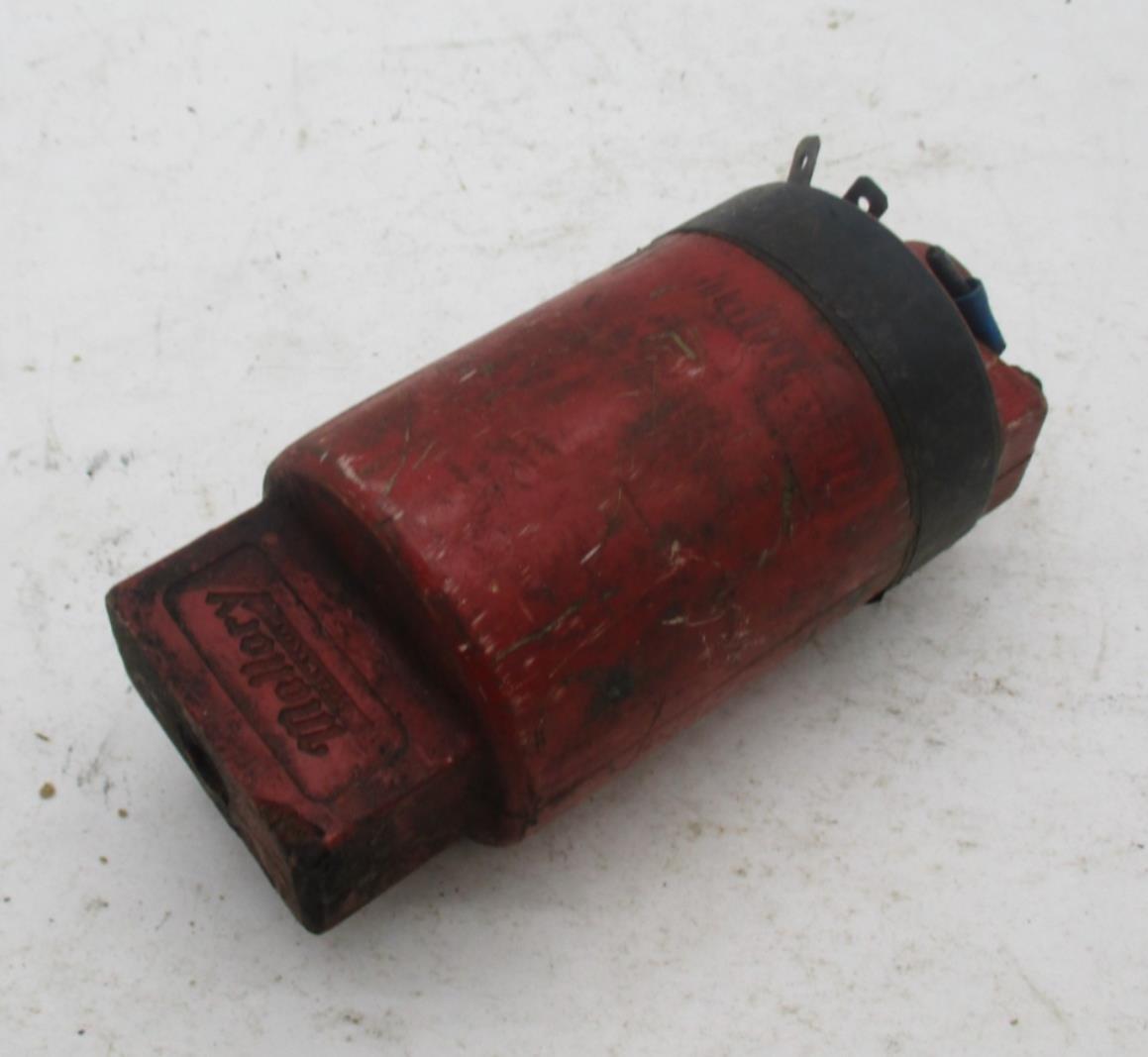 Vintage Motorcycle Chopper Mallory Voltmaster Molded Fleet Coil
