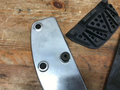 Mixed Lot of (3) Harley Davidson Floorboard Rubber Inserts Pad Footboard
