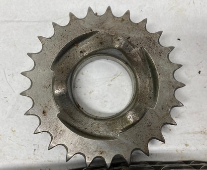 Harley Davidson Big Twin 25T Tooth Compensator Drive Sprocket & Chain