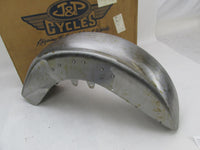 Harley Davidson J&P NOS Cycles Raw Steel Front Heritage Fender 7100090