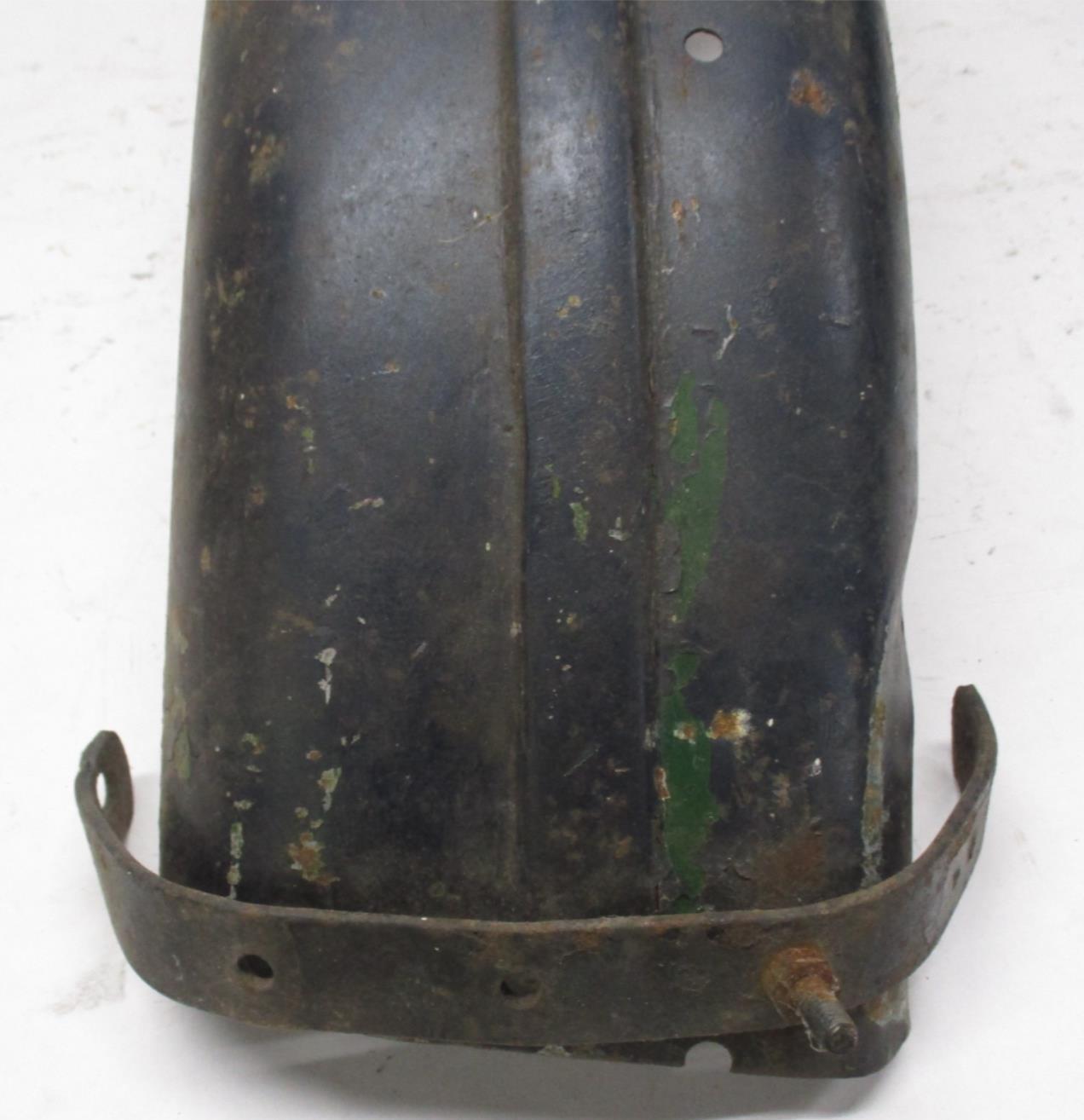 Triumph Rear Fender Blue w/ Lucas England Taillight 6"