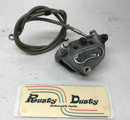 Harley Davidson Silver Road King Touring Front Brake Caliper & Brake line