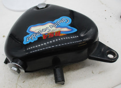 Genuine Original BSA Catalina Scrambler Black Oil Tank / Side Cover