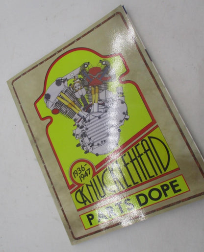 V-Twin 48-1331 Harley Davidson Knucklehead Parts Dope Reference Guide 1936-1947