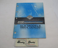 Harley Davidson Official Factory 2000 XLH Sporster Parts Catalog 99451-00