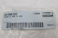 Set of 2 Buell Harley Genuine NOS Screw SHCS 10-24 X 1" AN1008.2CZ