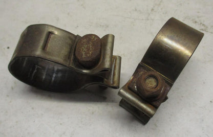 Pair of Harley Davidson Exhaust Muffler Clamps