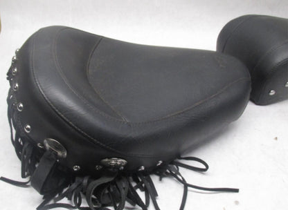 Harley Davidson Mustang Seat Chrome Studded with Conchos FX FL 58-84 75496 75340