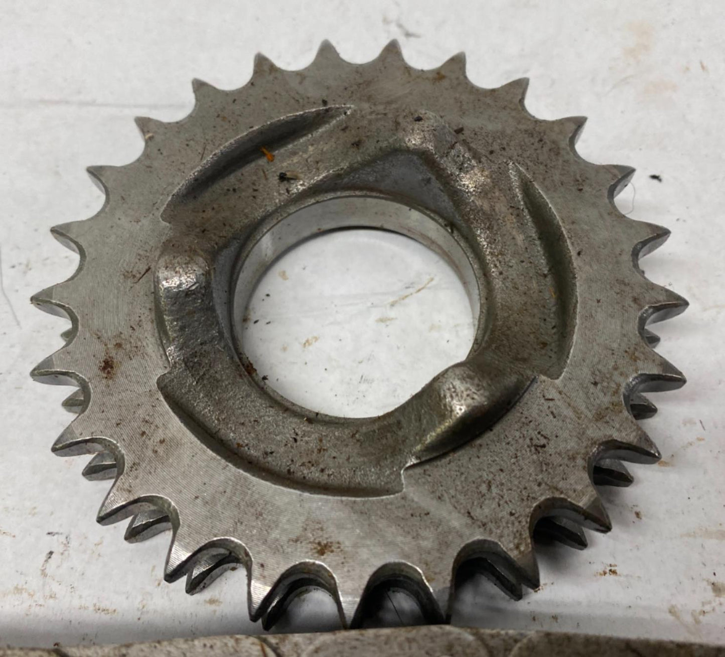 Harley Davidson Big Twin 25T Tooth Compensator Drive Sprocket & Chain