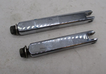 Harley Davidson Pair of Chrome Highway Peg Extensions 6" & 5"