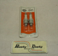 Harley Davidson Genuine NOS Panhead Shovelhead Spark Plugs #3 32303-47A