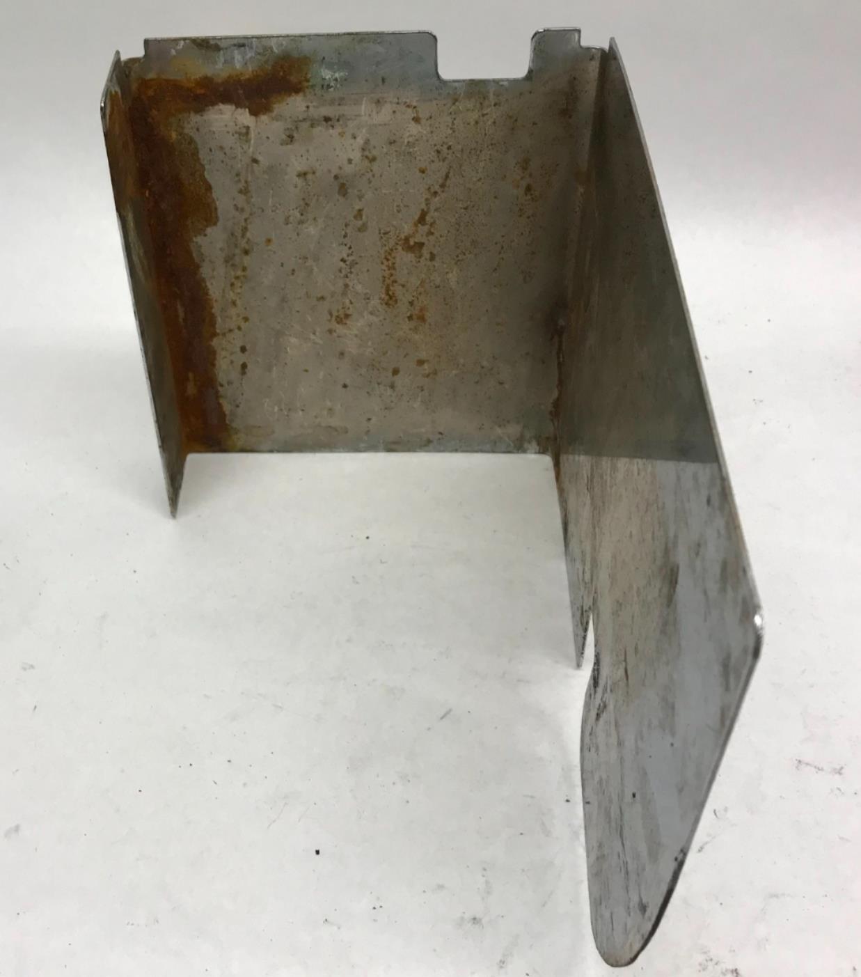 Harley Chrome Vintage Battery Tray Side Cover Smooth Shovelhead