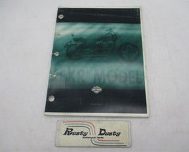 Harley Davidson Official Factory 1999 FXR Parts Catalog 99427-99