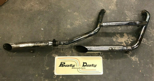 Harley Sportster XLH1100 XL Full System Exhaust Mufflers Stock OEM 80013-85A