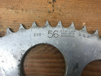 Vintage Used Pre Owned rear sprocket CT Alloy Vintage 208 - 56 A&A