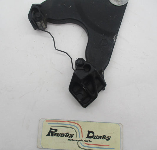 Harley Black Rear Brake Caliper Girling Mounting Bracket 91-99 Softail