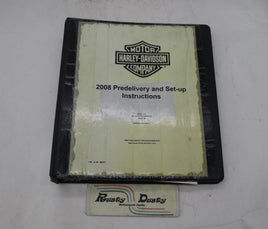 Harley Davidson Factory 2008 Pre Delivery Setup Manual Instructions 99947-08