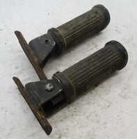 Pair of Denfeld Passenger Foot Pegs Triumph BSA British