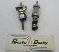 Harley Davidson Fuel Gas Valve Petcock with Chrome Filter