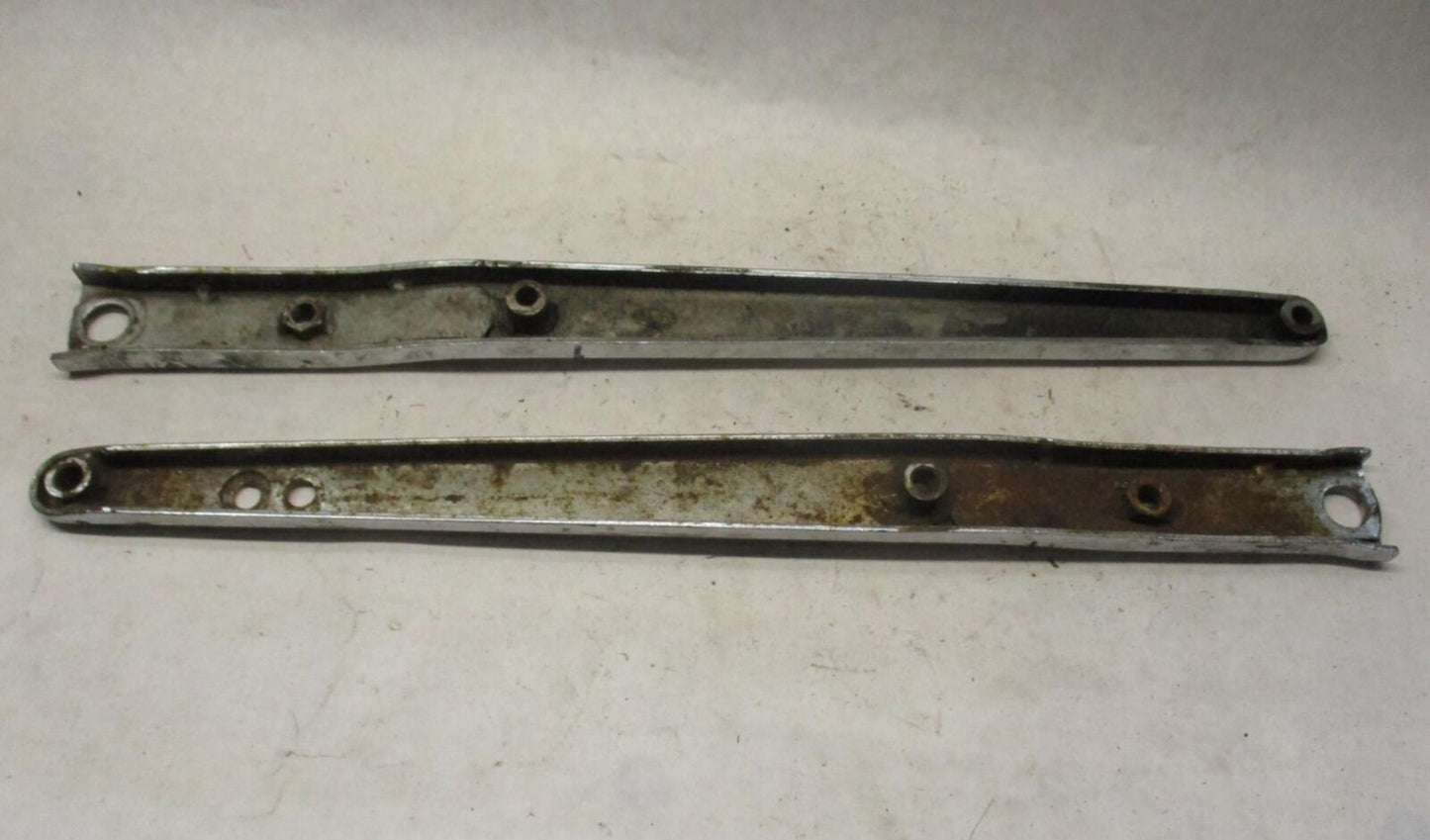Harley-Davidson Ironhead Sportster Chrome Rear Fender Struts Pair Set #2