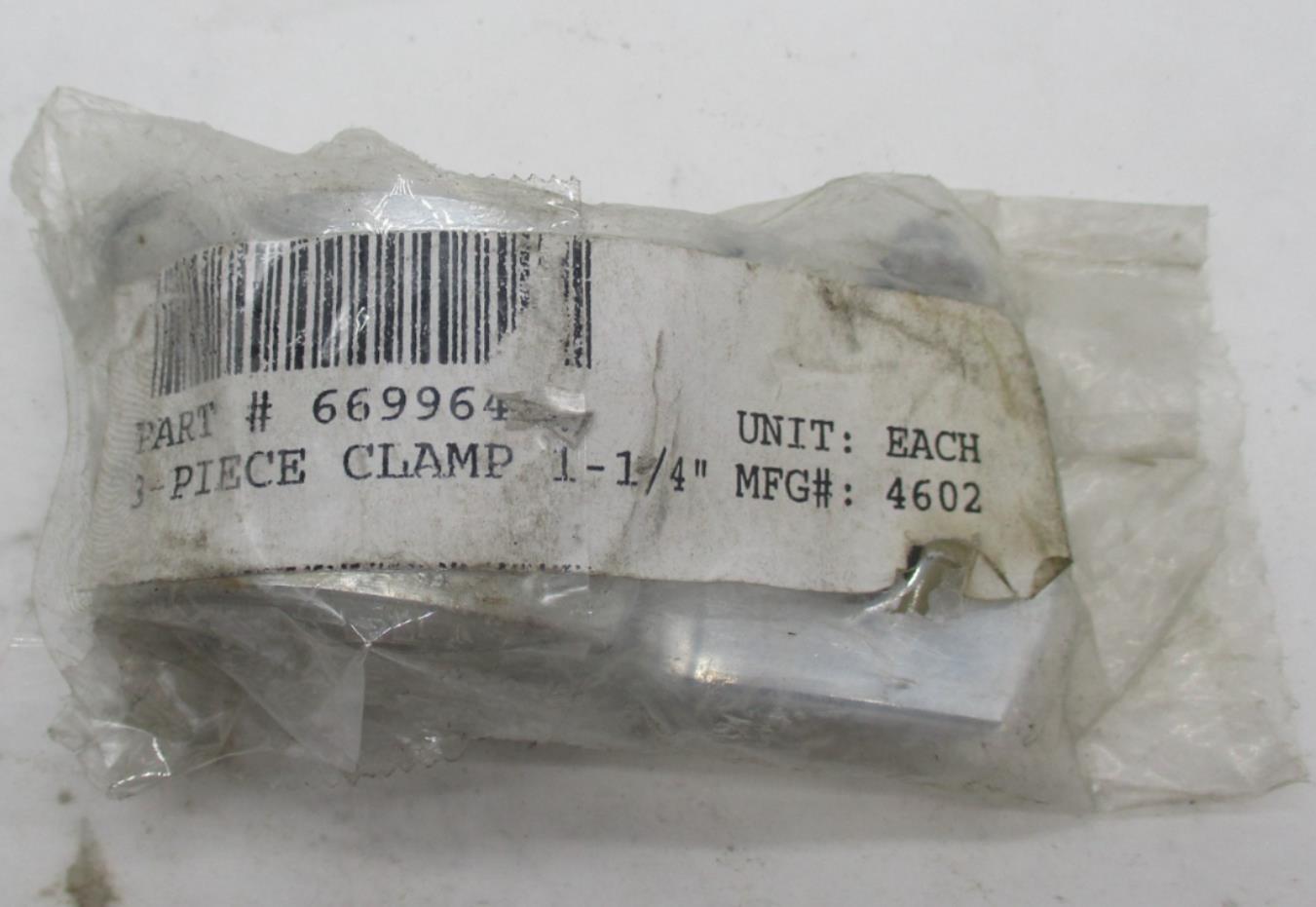 Harley Davidson Universal 3-Piece Mounting Clamp 1-1/4"