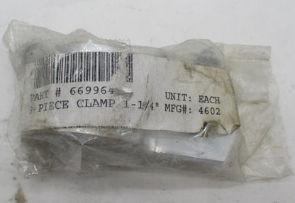 Harley Davidson Universal 3-Piece Mounting Clamp 1-1/4"