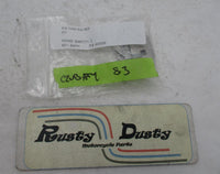 Harley Davidson Genuine NOS Key Set 71452-91A Code: 3839