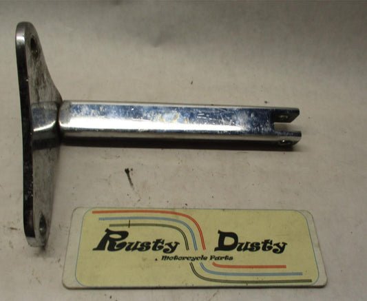 Harley Davidson Chrome 6" Highway Foot Peg Footrest Mount Mounting Bracket