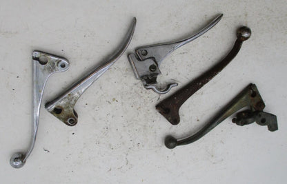 Mixed Lot of Vintage British Motorcycle BSA Norton Hand Control Levers