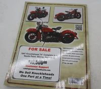 1936-1947 V-Twin Harley Davidson Knucklehead Parts Dope Reference Guide 48-1331