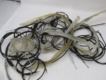 Huge Mixed Lot of Harley Davidson Honda Goldwing Throttle Cables, Brake Lines