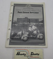 Harley Davidson Official 1996 Police Models Part Catalog Supplement 99545-96