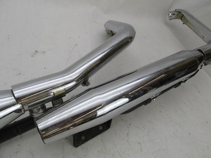 Harley Davidson OEM 00-06 Softail FXST Full Stock Chrome Exhaust System 65413-00