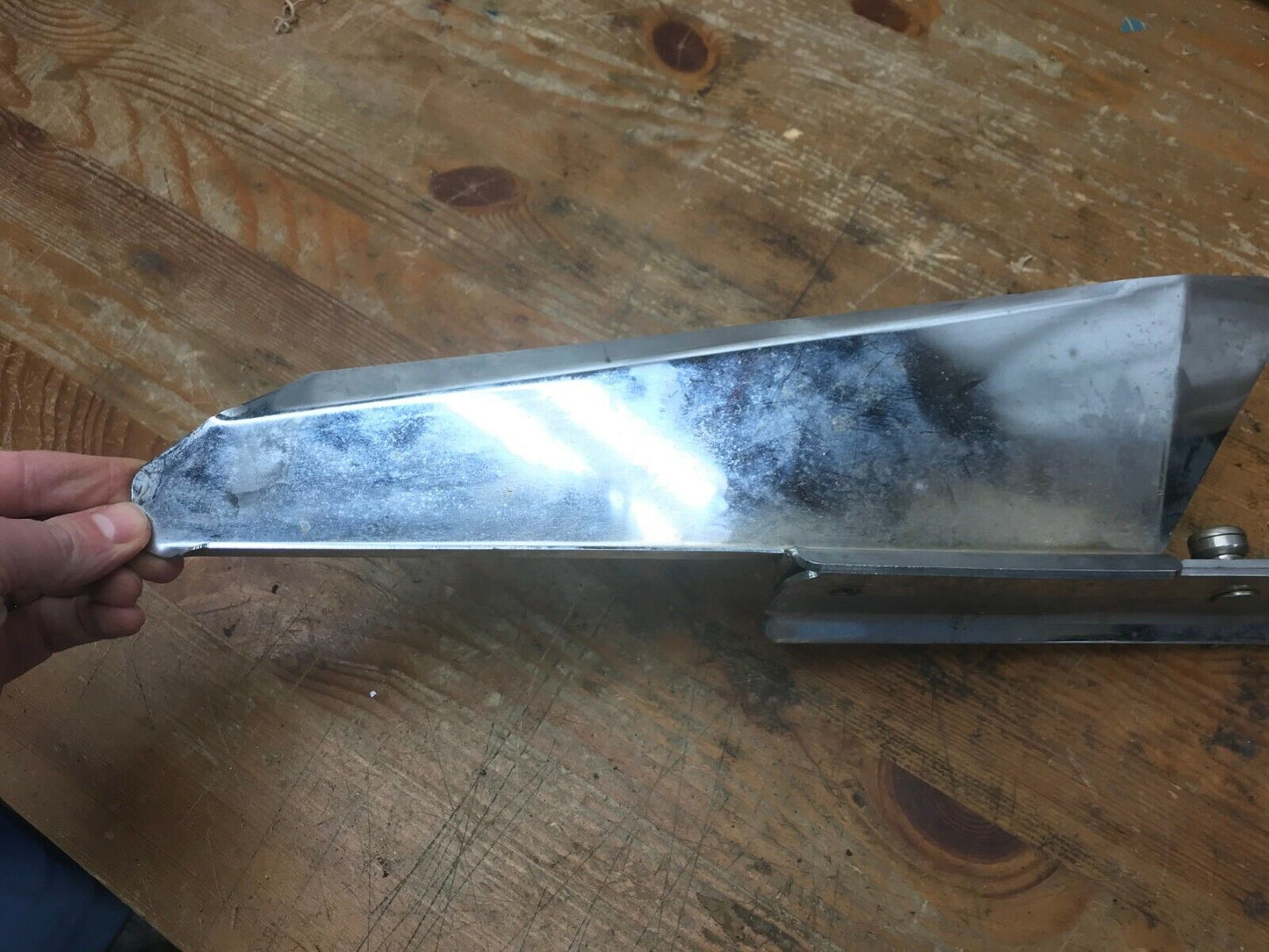 Genuine Harley Davidson Road King Custom Front Right Chrome Wind Deflector