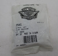 Harley Davidson Lot of 16 Genuine NOS Hex Head Machine Screws 3541