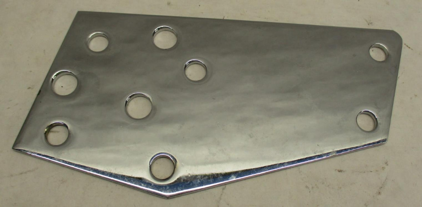 Harley Davidson Chrome Foot Peg Control Mounting Plate