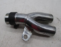 Triumph Avenger BSA MX500 Exhaust Clamp Rare 1 Into 2 OEM Used