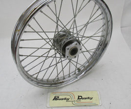 Harley Davidson 40 Spoke Front Single Disc Wheel DID 21" X 2.15" 43662-80B