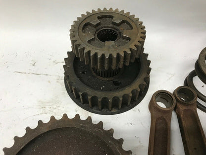 Lot Harley-Davidson Ironhead Sportster Primary Compensator Sprocket Rods Parts