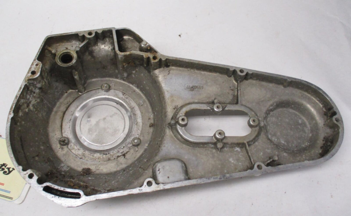 Harley Shovelhead Primary Cover 60506-77 w/ 80 Cubic Inch 3 hole Derby Cover