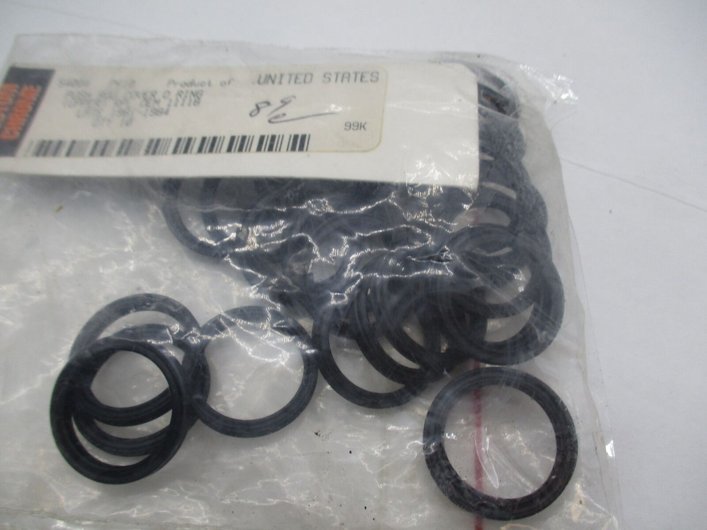 Lot of 31 Custom Chrome Harley Davidson Push Rod Cove O-Rings 54004 11118