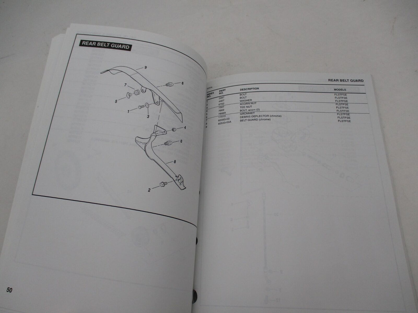 Harley Davidson Official Factory 2005 FLSTFSE Parts Catalog 99430-05