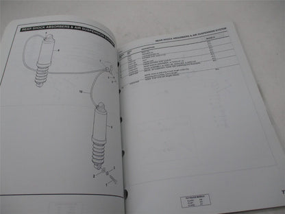 Harley Davidson Official Factory 2006 FLT Parts Catalog 99545-06