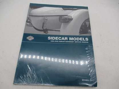 Harley Davidson Official 1995-2005 Sidecar Models Service Manual 99485-05
