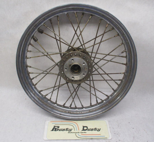 Harley Davidson Genuine 19x2.5" Chrome 40 Spoke Front Wheel 43001-79