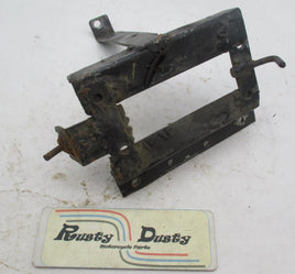 Vintage Motorcycle Battery Tray Holder 6" x 3.5" Unknown Make / Model